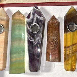 Crystal Bundle: pipes and towers